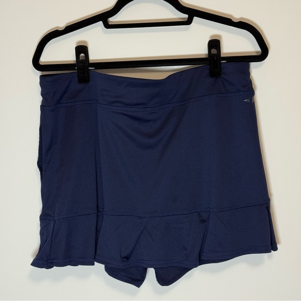 Grand Slam Navy Sport Skort with Built-in Ball Pocket Size XL - Picture 2 of 6
